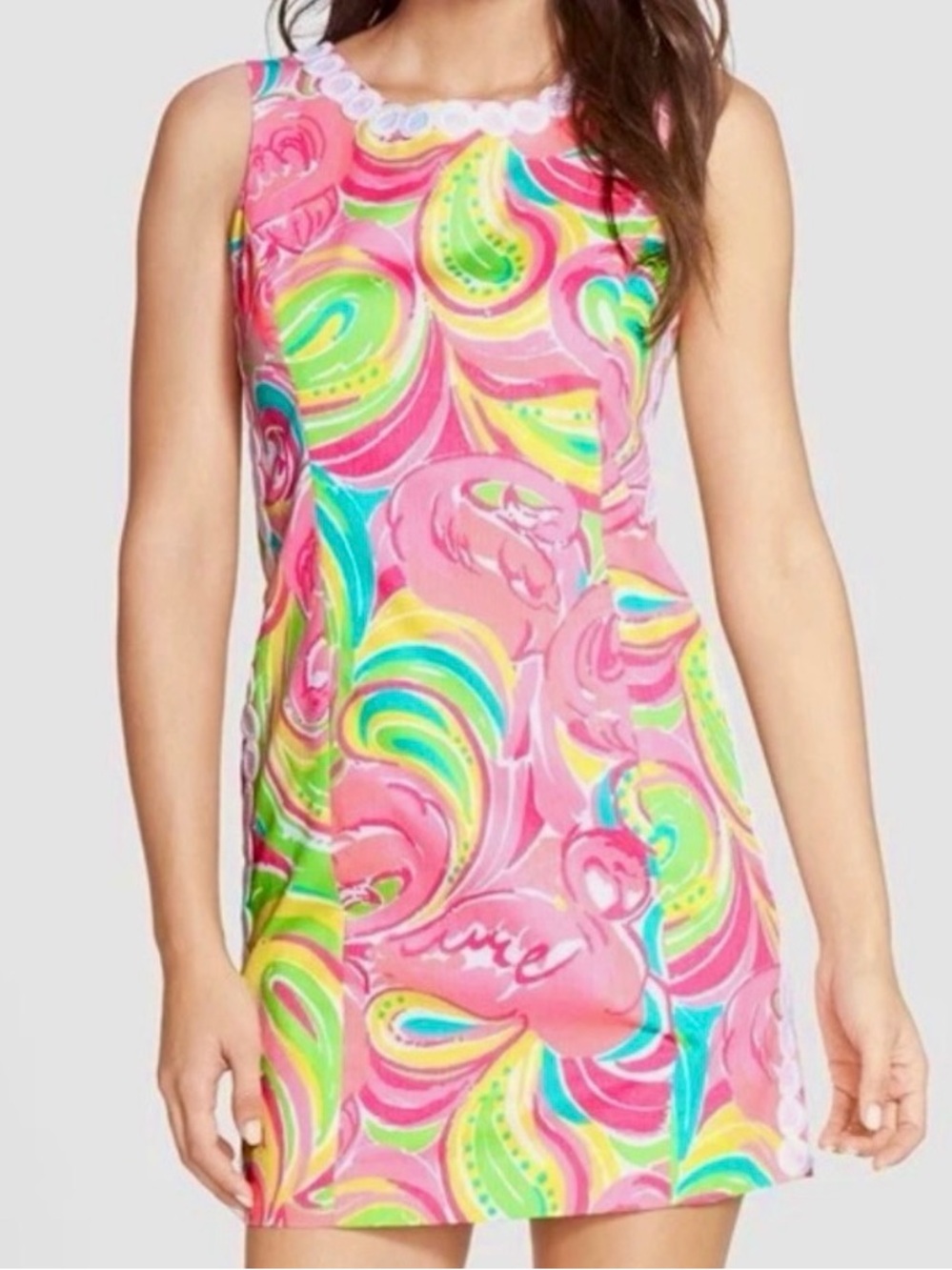 Lilly Pulitzer Mila Shift Dress, All Nighter, Size 2